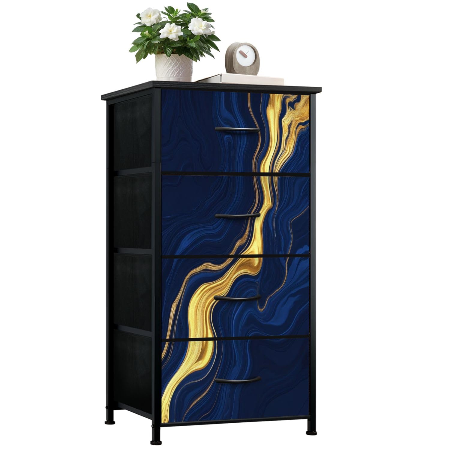 indigo blue dresser Hand-carved Lombok 3 Drawers Dresser Table Indigo  Lakecity Handicrafts