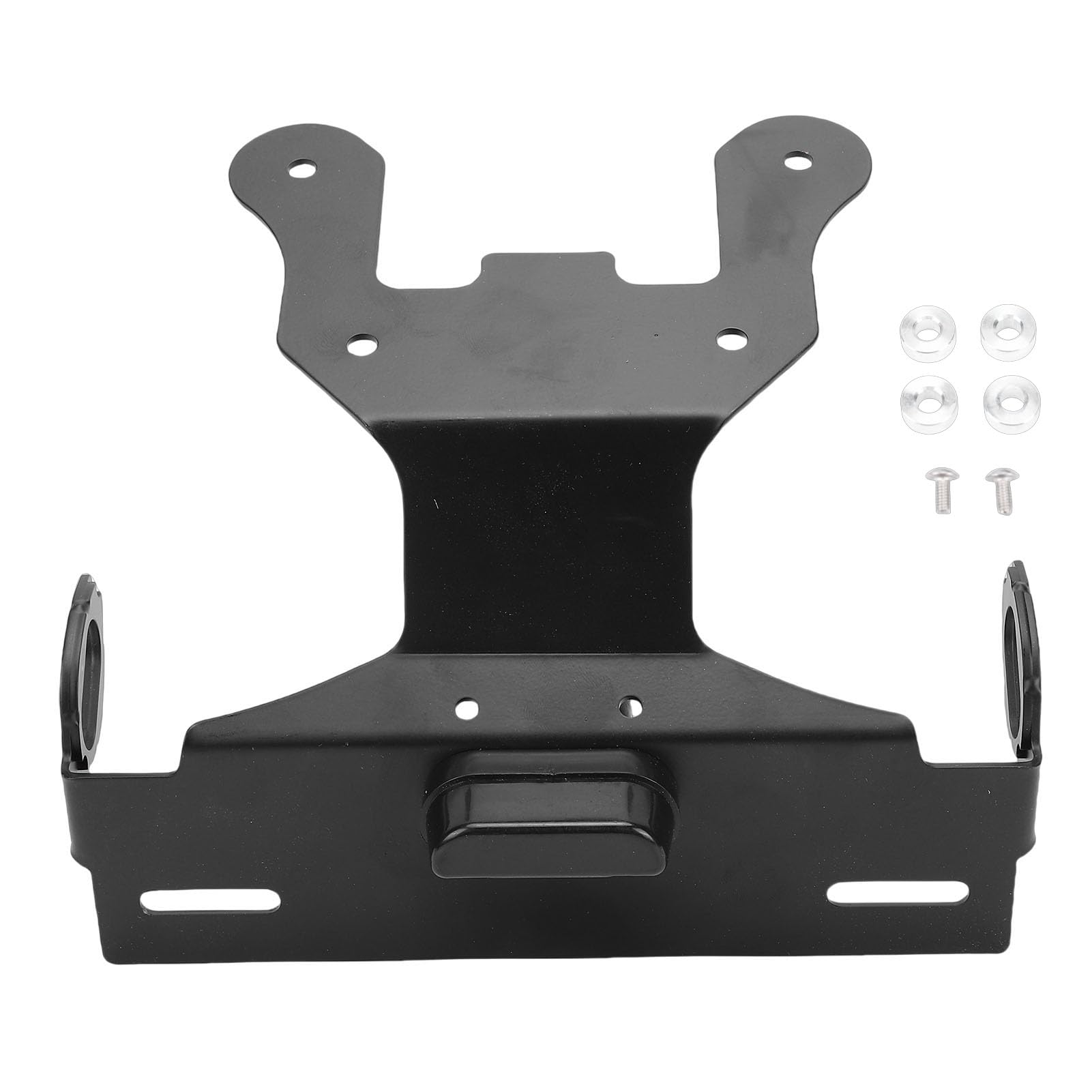 Aramox Supporto targa moto in metallo per | Staffa, fissaggio stabile, robusta, per moto, Africa/Transalp/CB