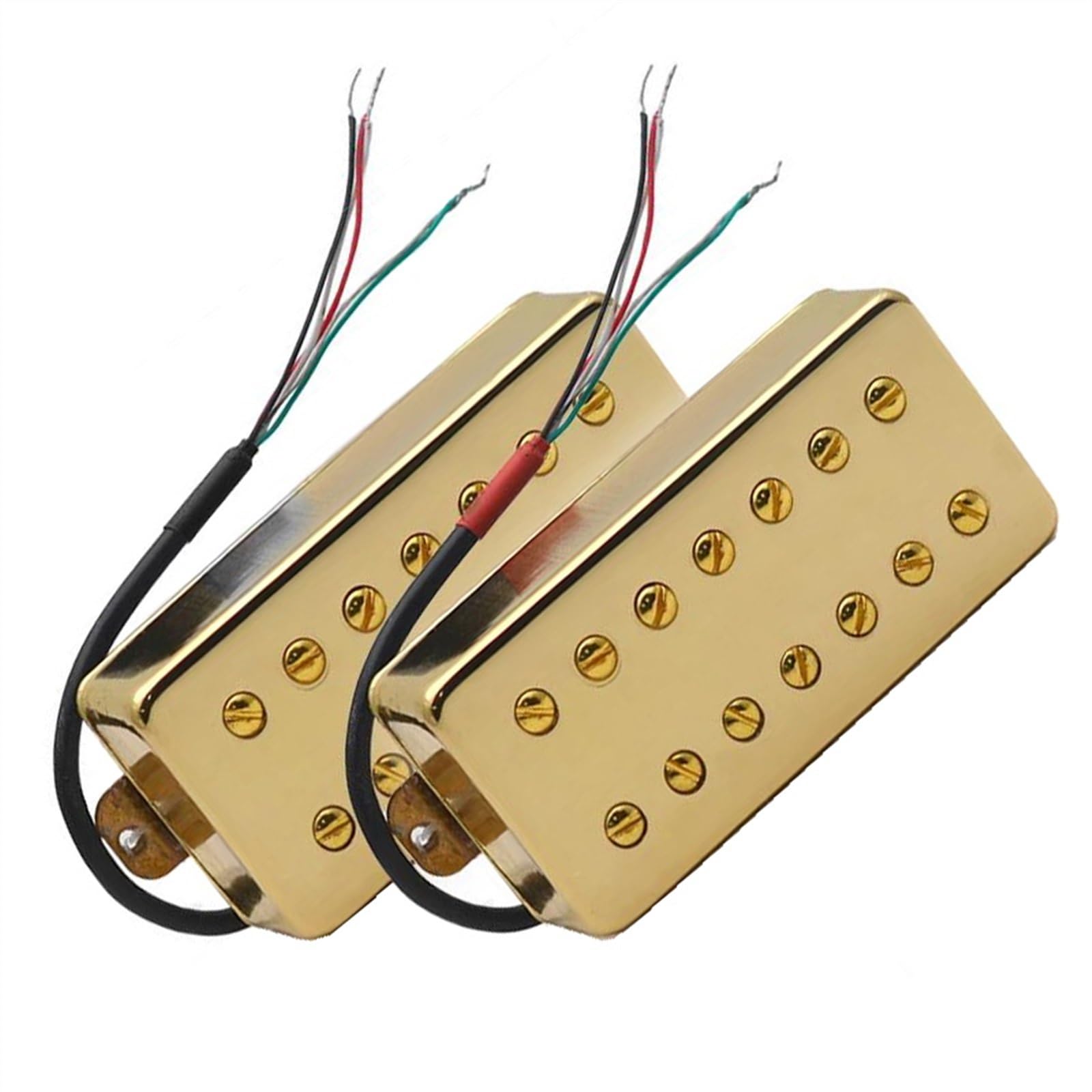 Amazon.co.jp: 7 弦ギターのハムバッカーゴールドピックアップマイナス