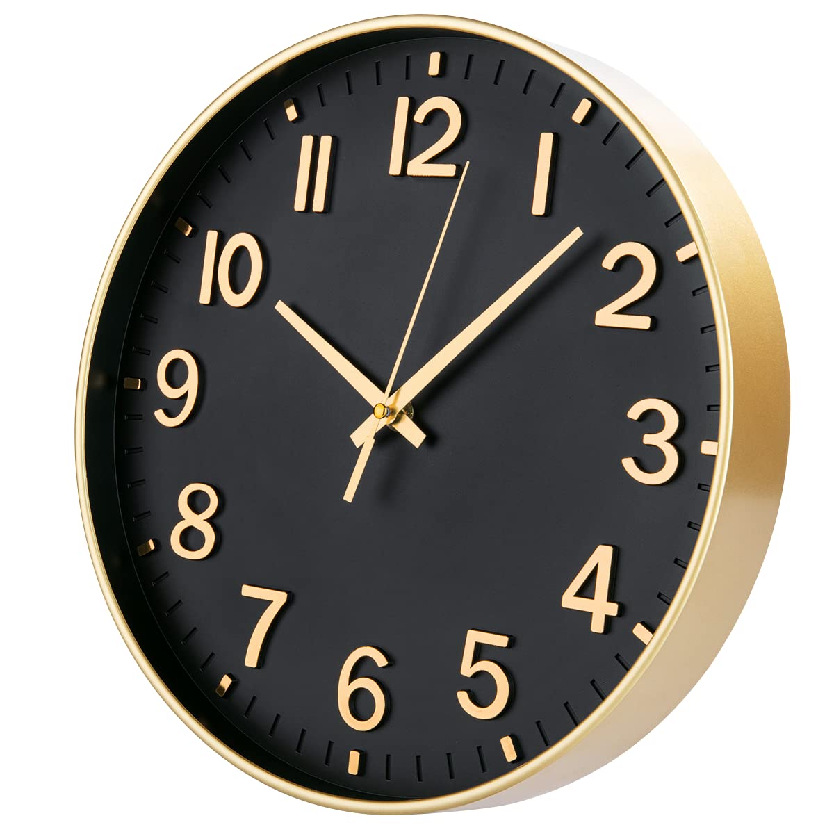 Orologio Da Parete Rotondo 24 Cm Con Motivo Giraffa - Mnsruu - Silenzioso, Non Ticchettante, In Acrilico, Per Soggiorno E Camera Bambini