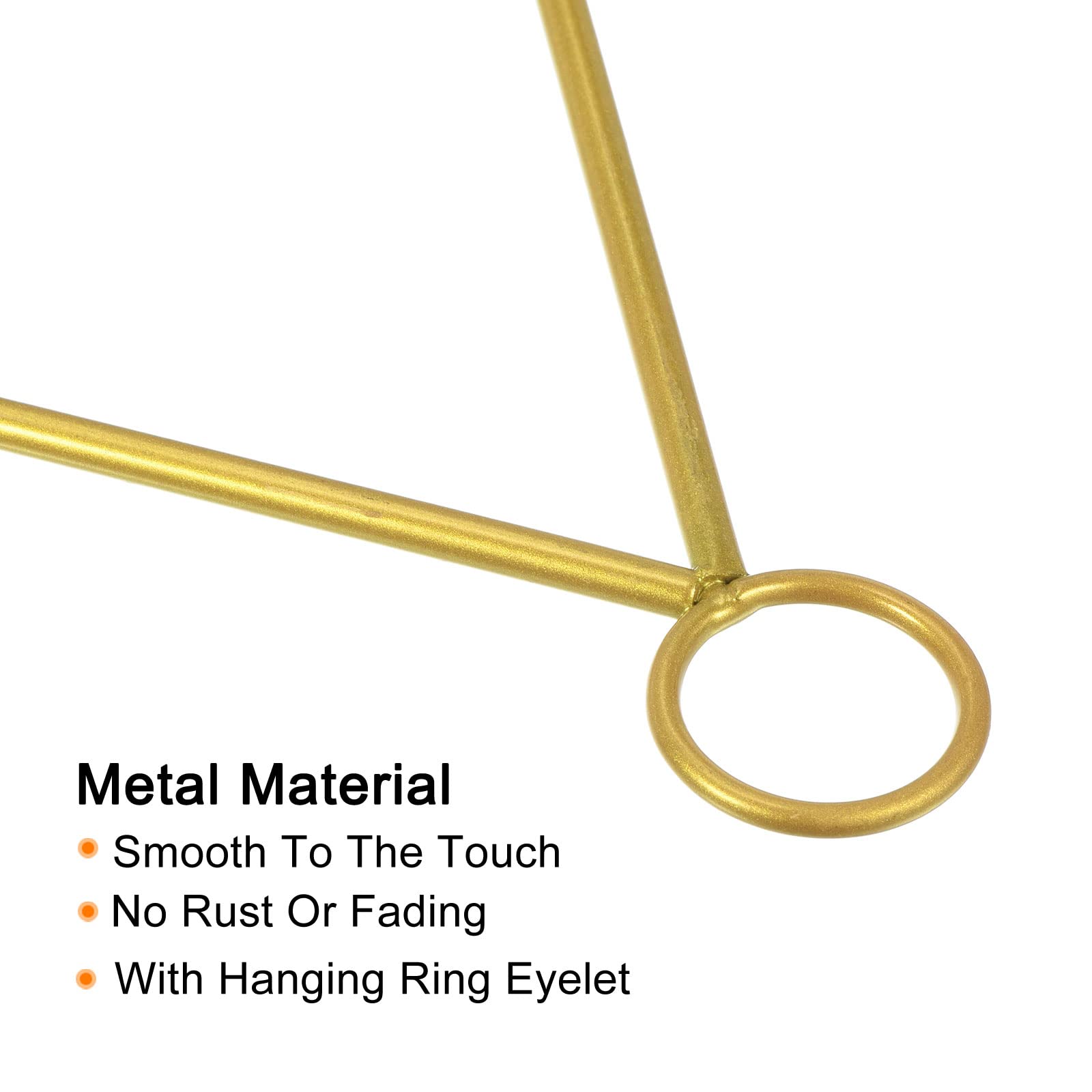 Pilikoll Lot De 10 Anneaux Décoratifs à Suspendre - 10 Cm - En Métal Artisanal - Attrape-rêves - 15 Cm - En Métal - Motif Floral - Attrape-rêves - Pour Décoration De Mariage, Fête