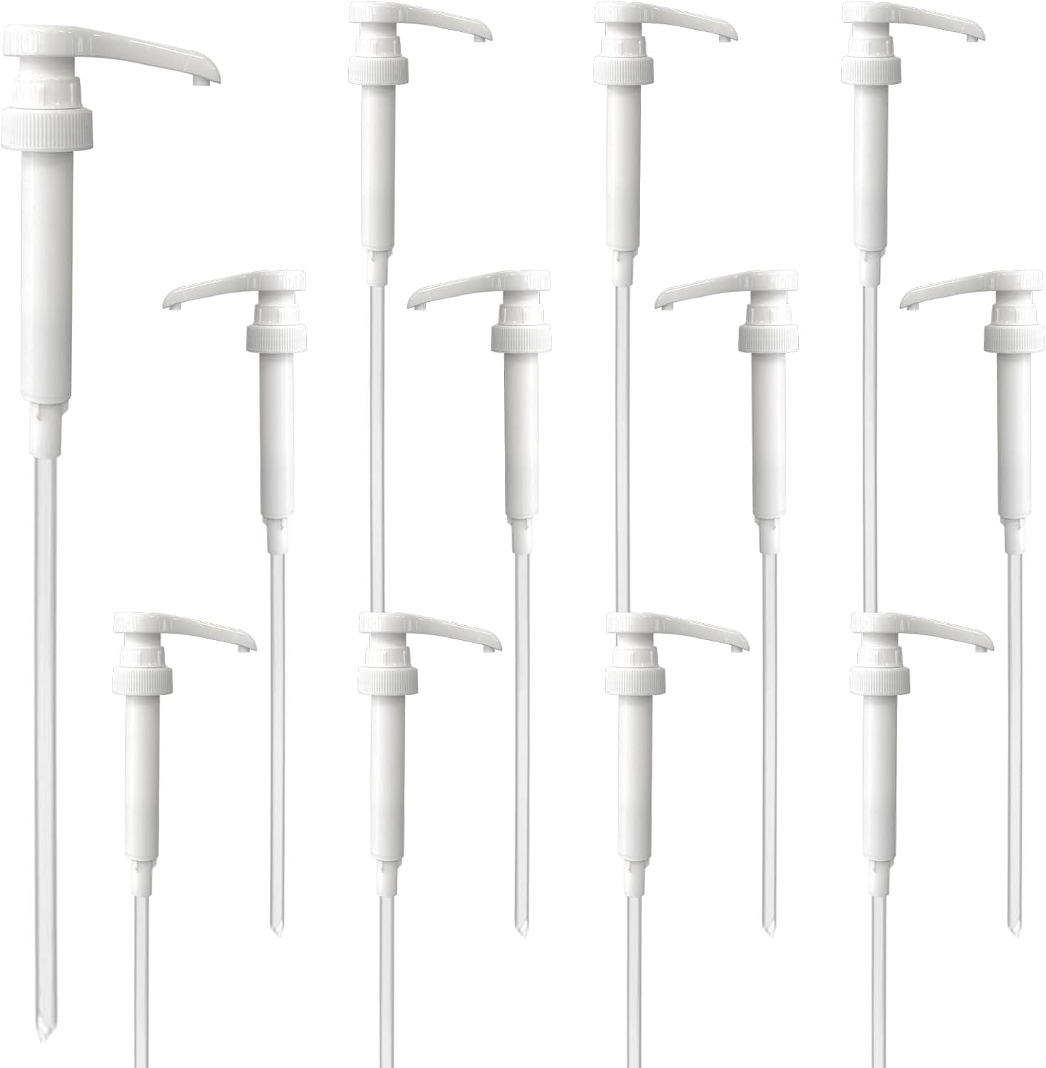 YBB 12 Pack Coffee Syrup Pump Dispensers, Fit for Torani