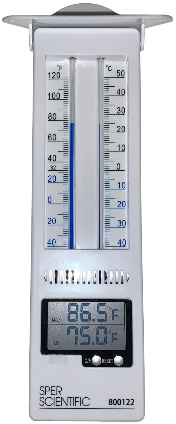 Digital Maximum Minimum Indoor and Outdoor Thermometer Without Probe-image-49