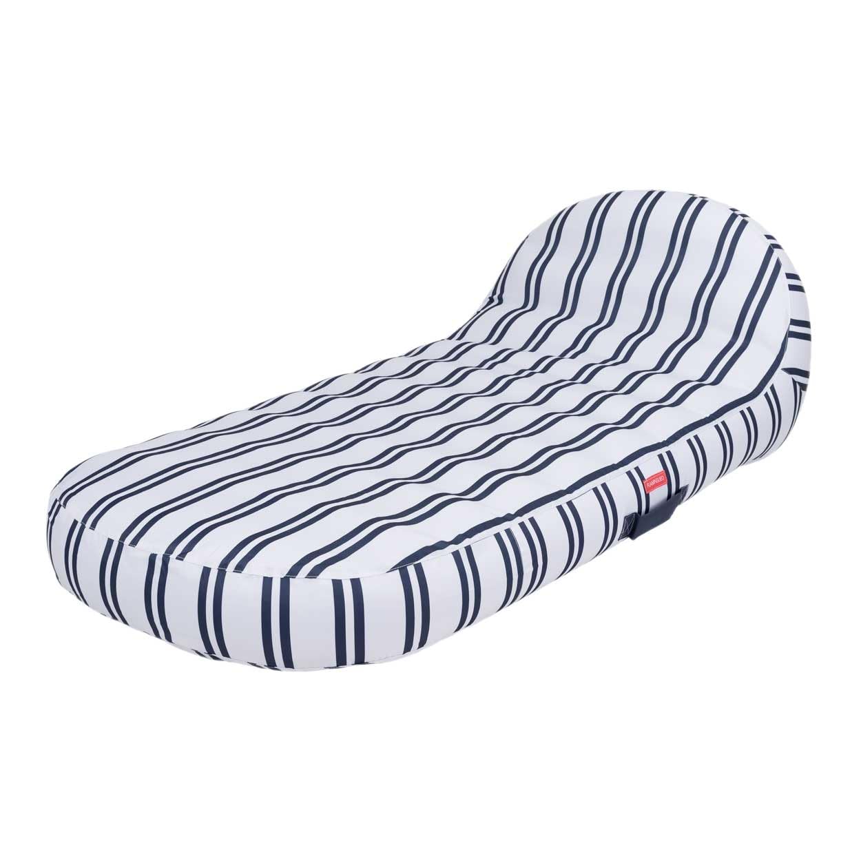 Flamingueo Inflatable Lounger - Inflatable Sea, Pool Mattress, Sea Lounger, Pool Accessories (80 x 175 x 52 cm, Blue)