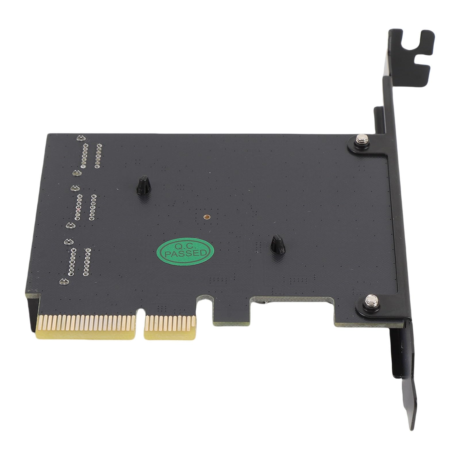 ASHATA Scheda di espansione a 6 porte, adattatore PCIE a 6 porte per disco rigido con chipset ASM1166 per velocità di trasferimento veloce e prestazioni stabili