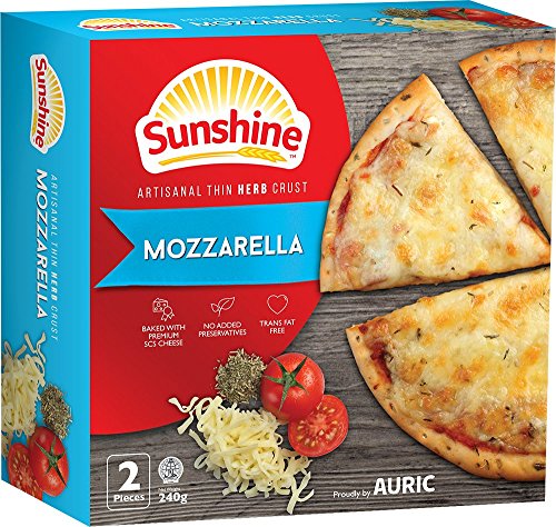Sunshine Mozzarella Cheese Pizza 240g - Frozen