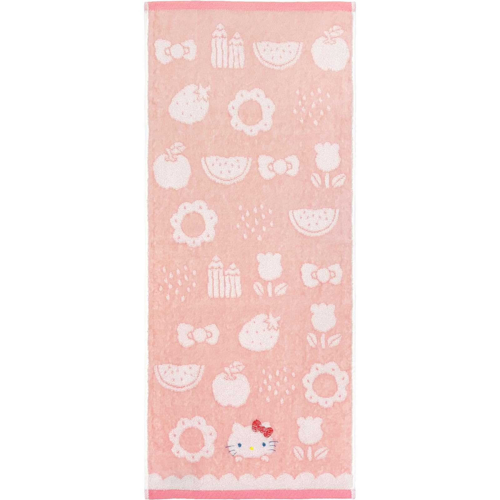 林(Hayashi) フェイスタオル 約33×80cm サンリオ ナチュラルソフ…