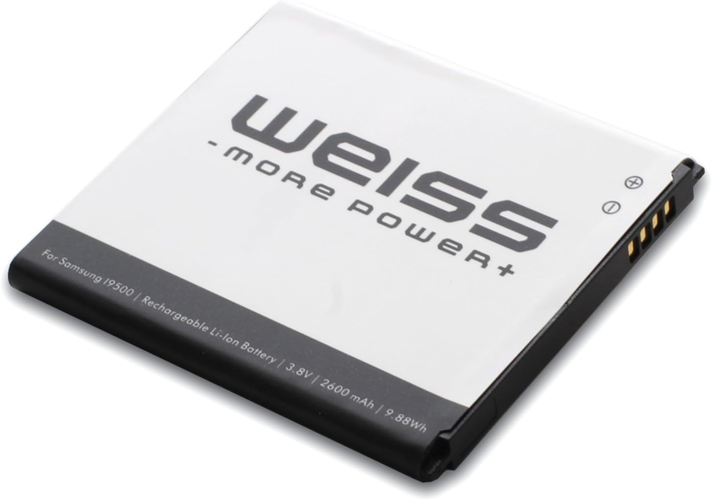 Batería para Samsung Galaxy S4 | B600BC - B600BE - B600BU -EB-B600BUB - EB-B600BUBESTA | I9500 - I9505 - S4 Active I9295 - I9515 | WEISS - More Power +