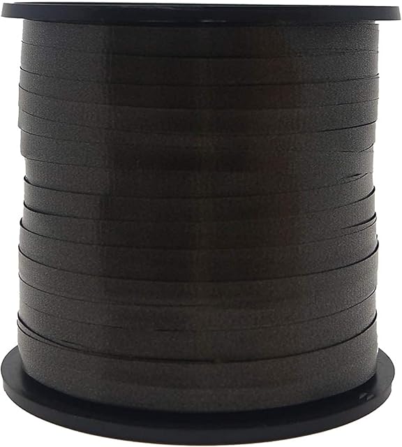 Unique Party 48632 - 91.44 m Black Curling Ribbon