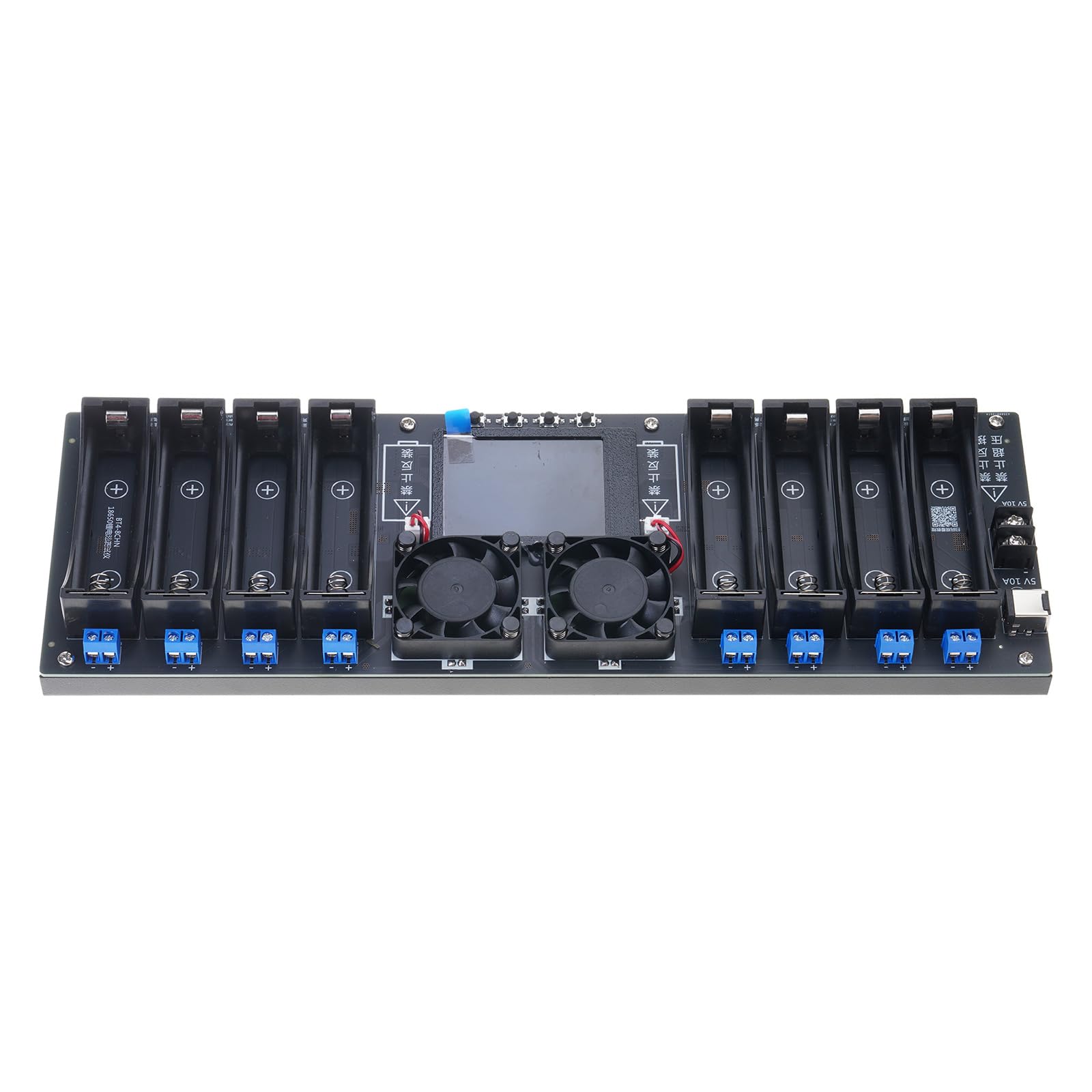 Professione 8 canali 18650 capacità della batteria e tester di resistenza interna con operazioni indipendenti Misurazione accurata Tester batterie al litio