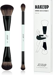 Jessup brochas de maquillaje 2 piezas, cepill...