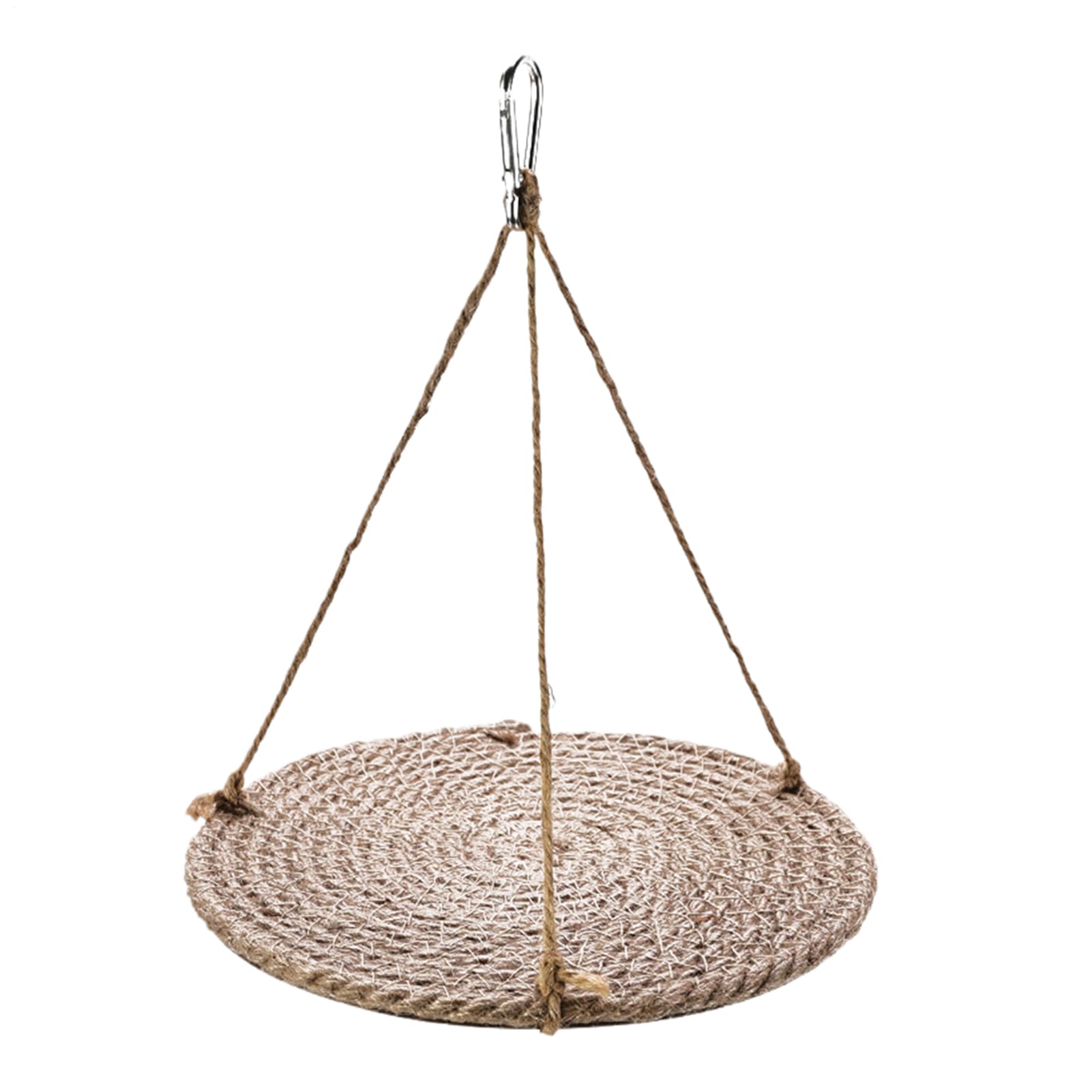 Bearded Dragon Hammock – Wood Rope Metal | Reptile Hammock Swing Hanging Bed And Lounger | Fun Swing Toy For Leopard Gecko Lizard Hamster Squirrel Parrot And Other Small Pets
