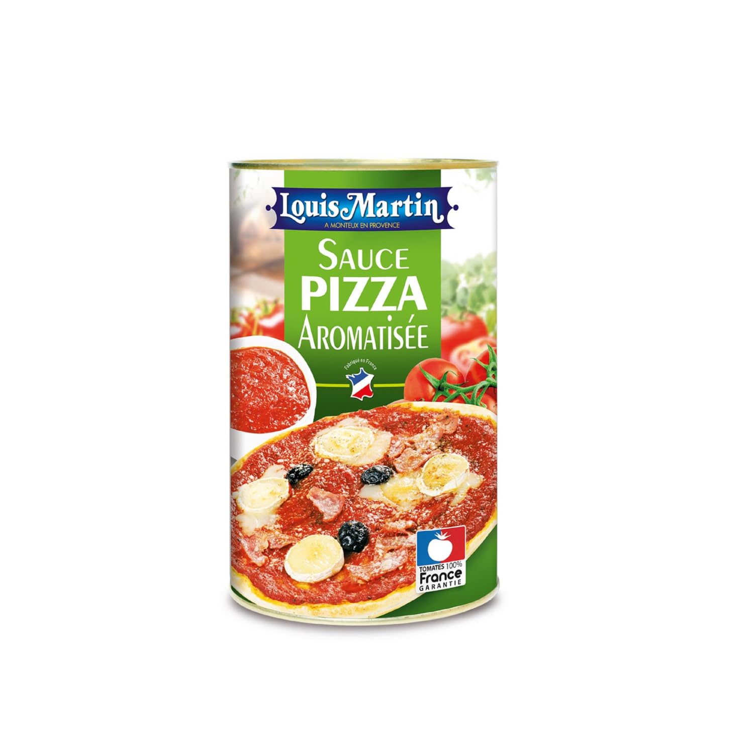 Base de Tomate Pizza Arômatisée LOUIS MARTIN - 1 boîte de 4 kg
