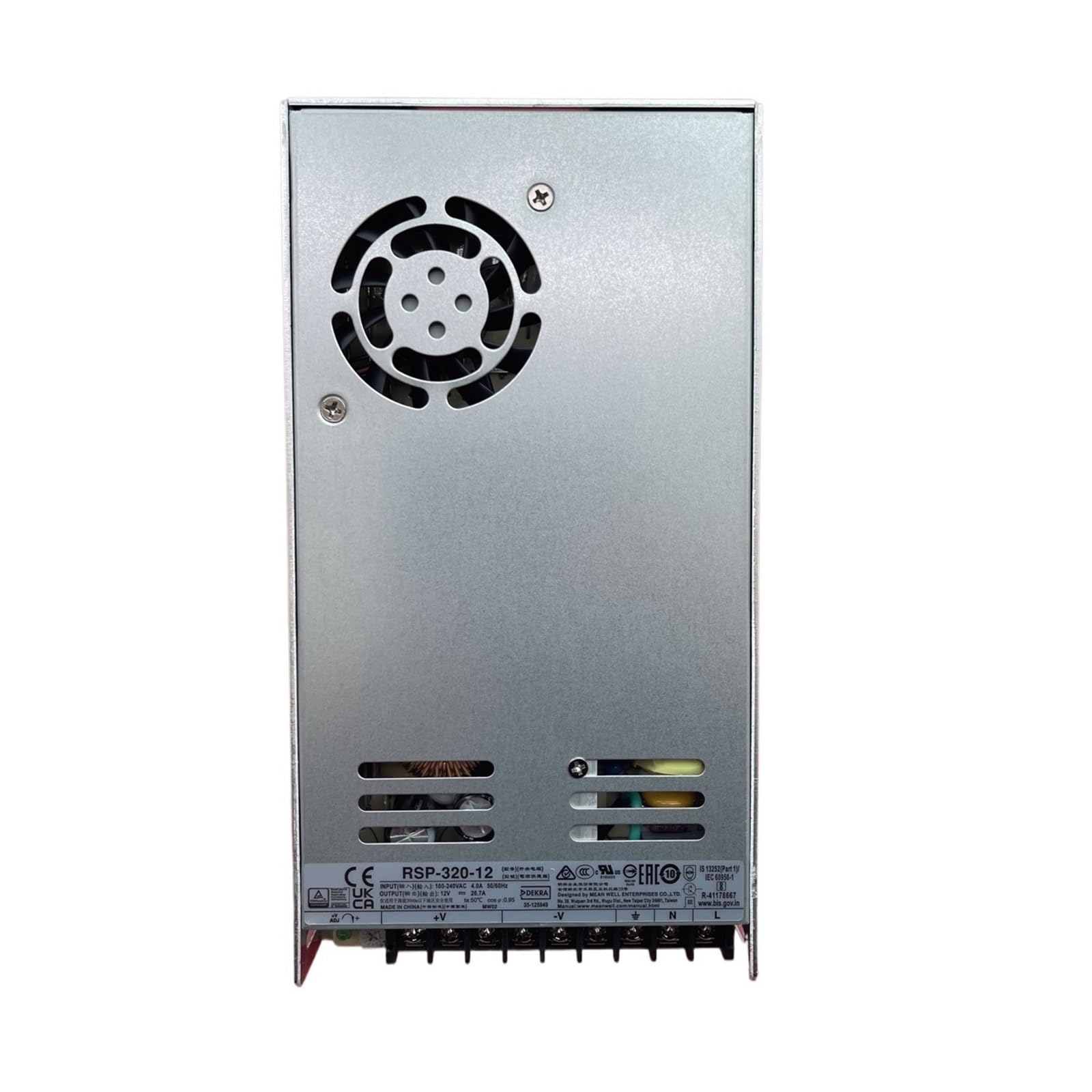 BALYDLUL 320W Single Output with PFC Function RSP-320 2.5V 3.3V 5V 7.5V 12V 13.5V 15V 24V 27V 36V 48V(RSP-320-7.5)