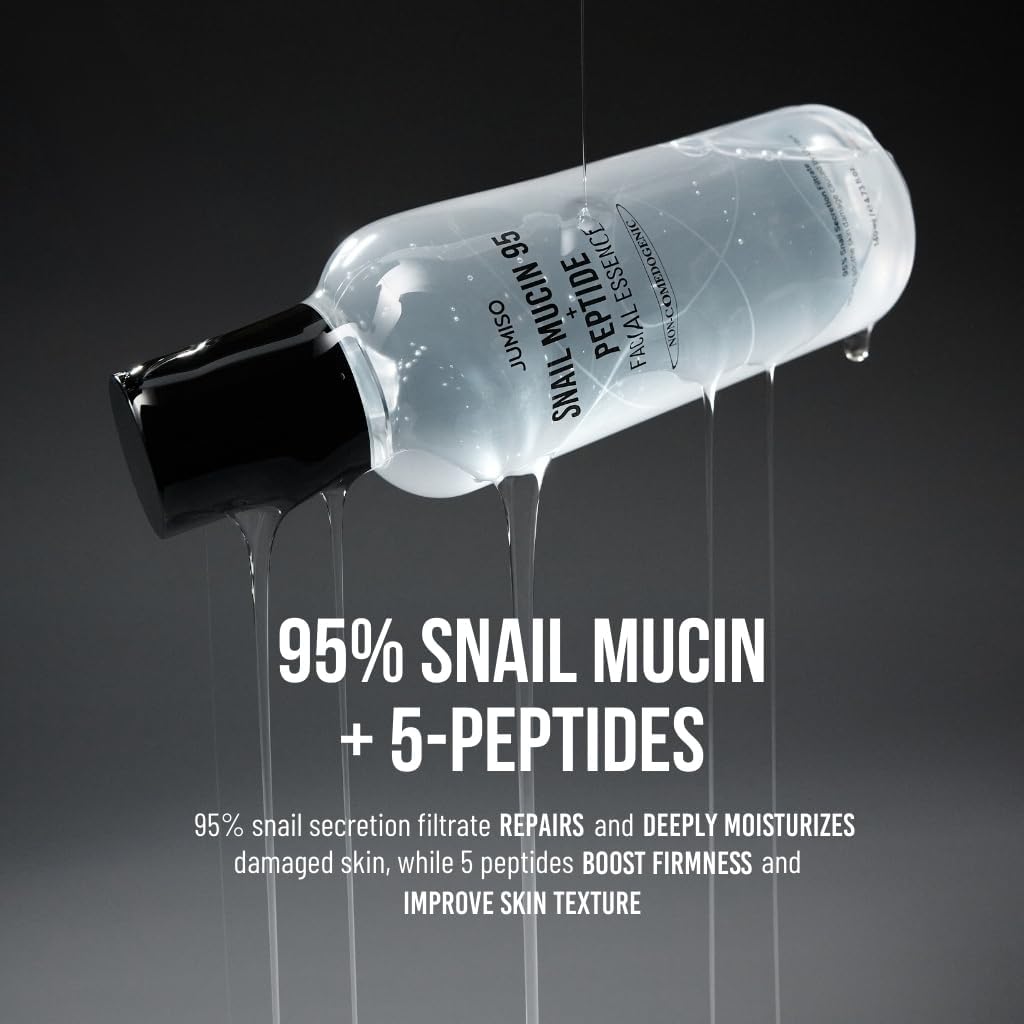 Jumiso Snail Mucin 95 + Peptide Facial Essence, 4.73 fl oz (140 ml) - Image 5