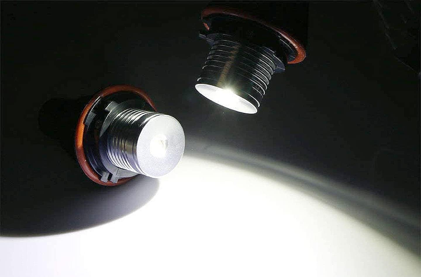 ICBEAMER LED Angel Eyes Bulb for BMW E39 E60 E63 5