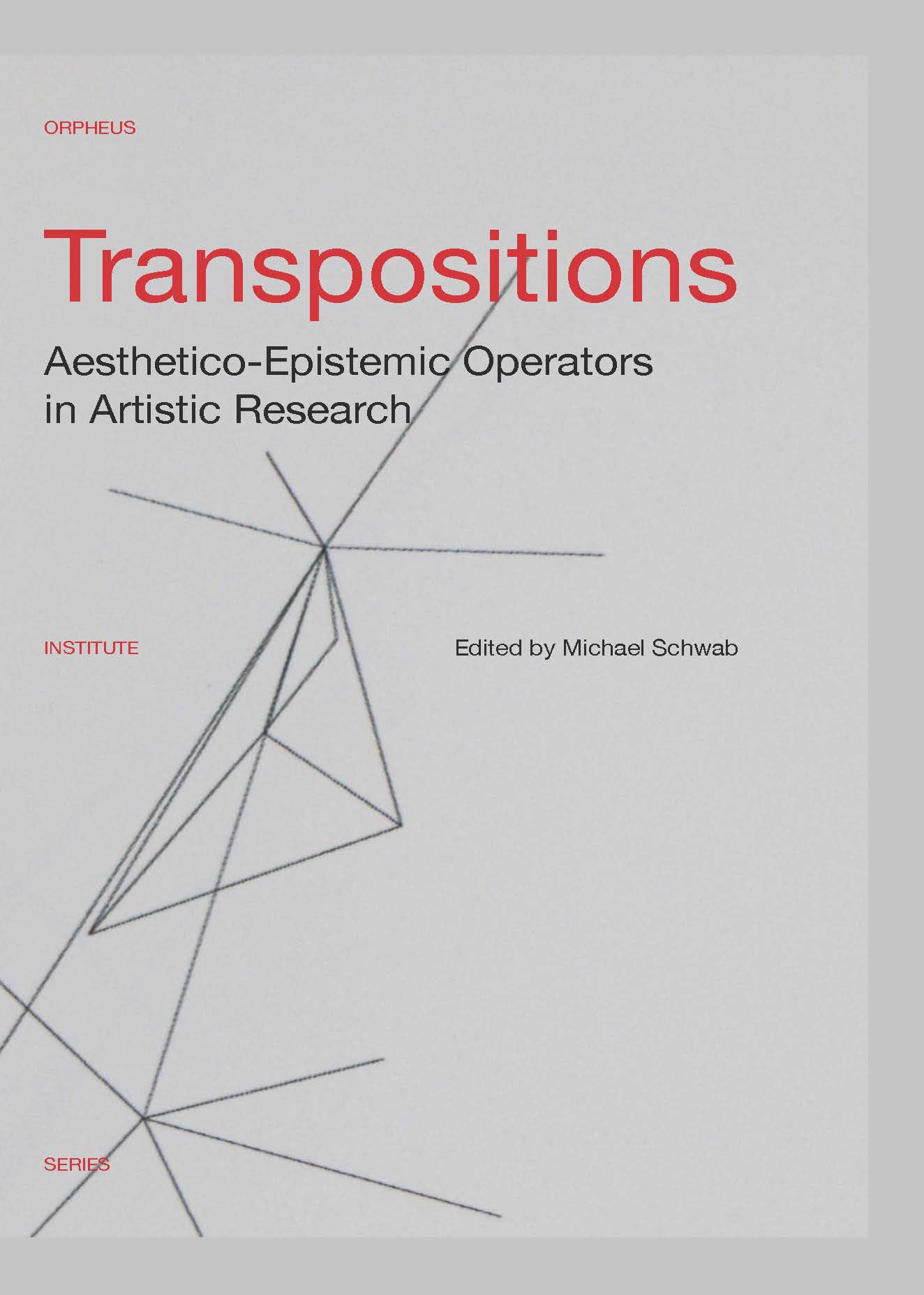 Artistic Research & Transpositions livre de méthodologie esthétique