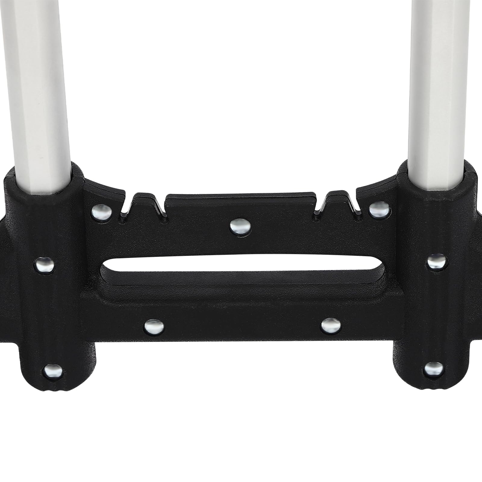 Carrello per scale in alluminio, pieghevole, regolabile in altezza, con corda elastica, portata 70 kg per trasloco, casse per bevande