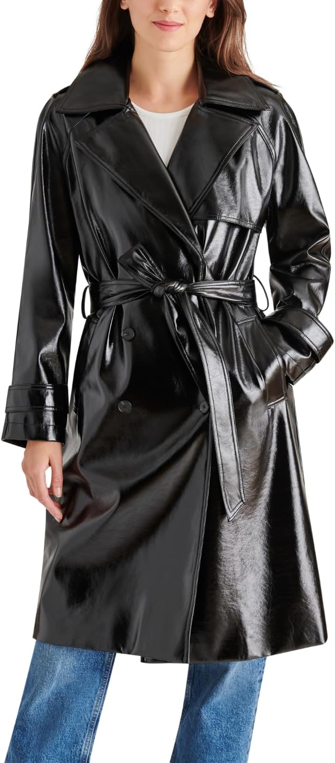 Steve Madden womens Ilia Trench Coat - Image 3