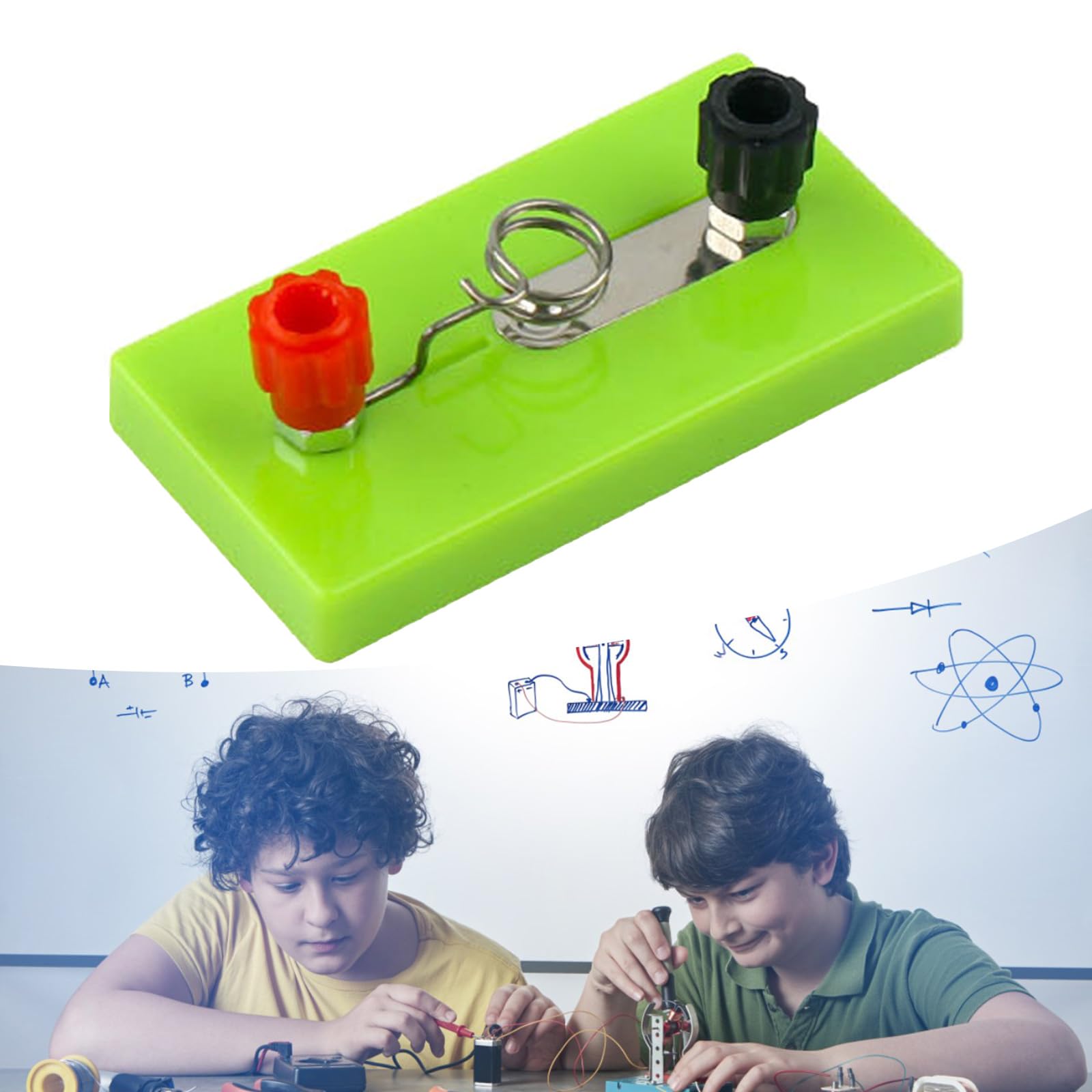 Montesy 12PCS Screw Bulb Socket Lamp Holder Small Lamp Holder for Physics Teaching Laboratory Electrics Experiment