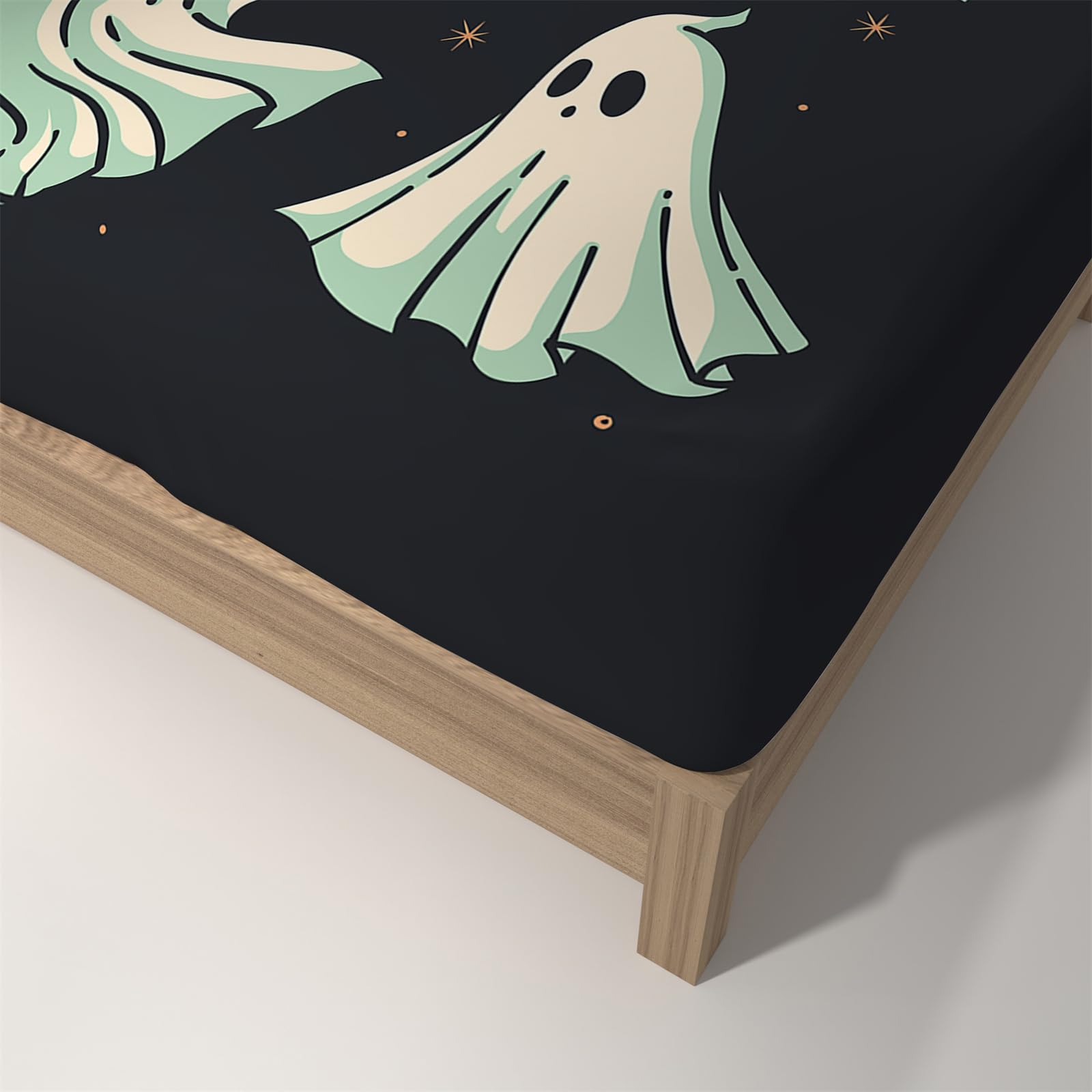 DXHome Hoeslaken, 120 x 200 cm, flamingo-dierenpatroon, ademend, zachte microvezel, voor boxspringbedden, elastische band, diepe zak, 30 cm, laken voor kinderen en volwassenen