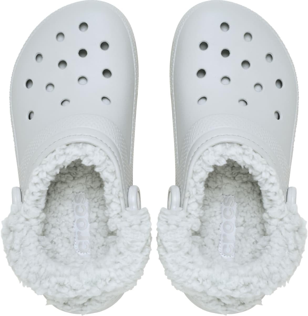 Crocs Unisex-Adult Classic Fleece Lined Clogs, Fuzzy Slippers for Women and Men