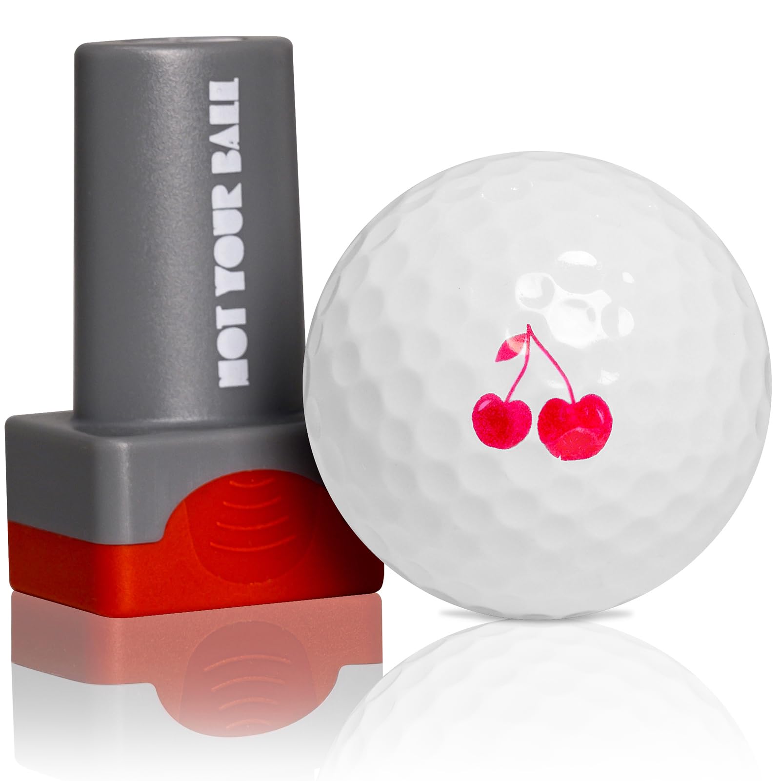 ZEETY Golf Ball Stamp Golf Ball Stamper Self-Inking Golf Ball Stamp Marker to Identify Golf Balls Golf Gift