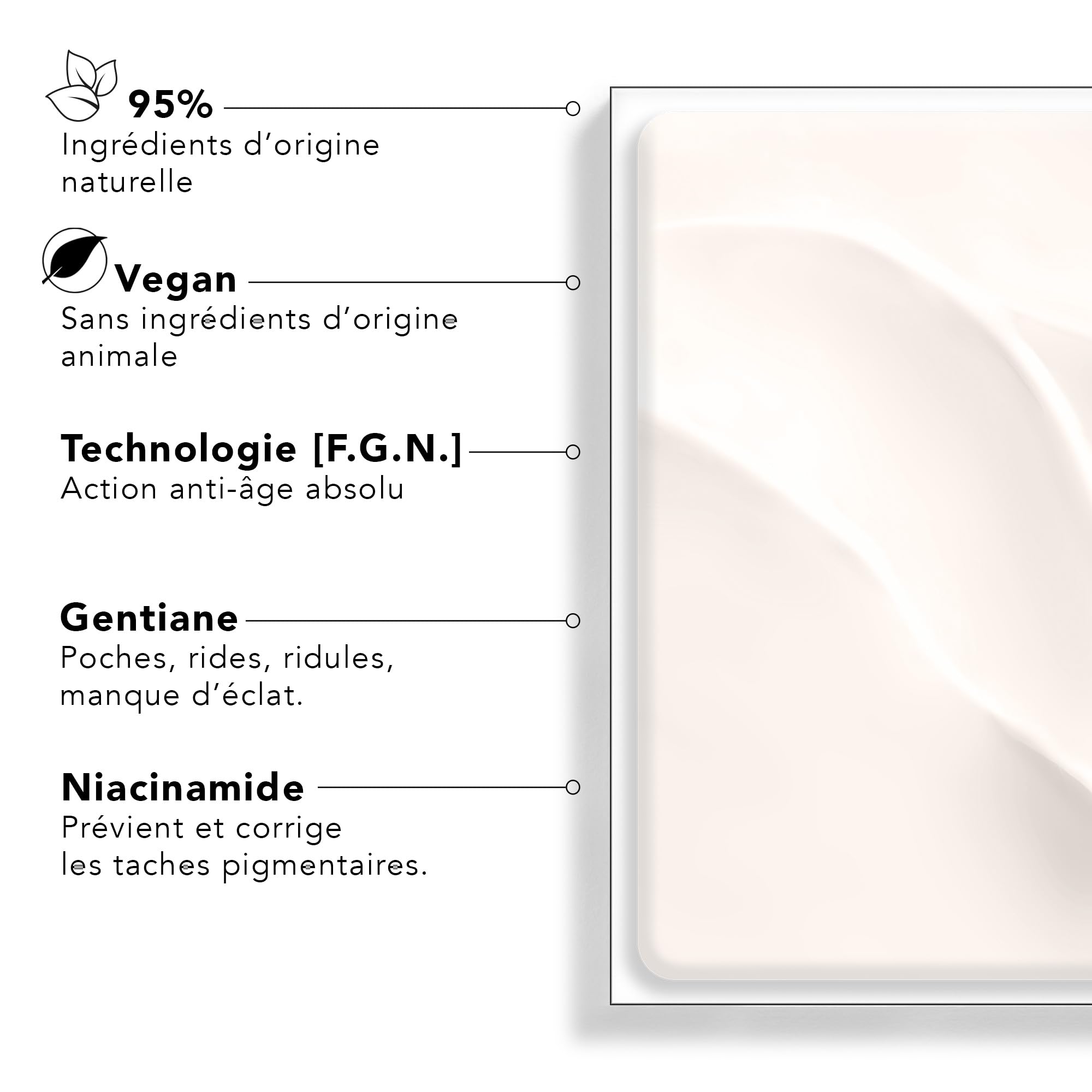 LIERAC Premium The Eye Cream 20 ml, Non teinté, 20 ml (Pack of 1) - Image 3