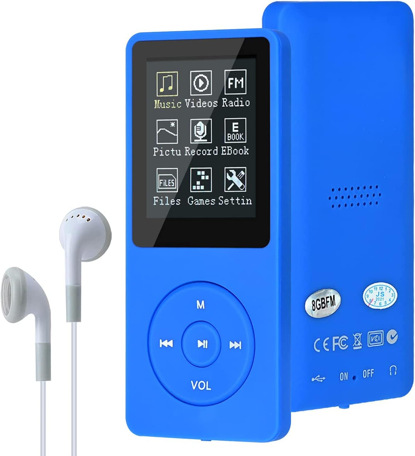 Mp3 Players,MP3/MP4 Digital Music Player,Lychee Upgrade 8GB Portable