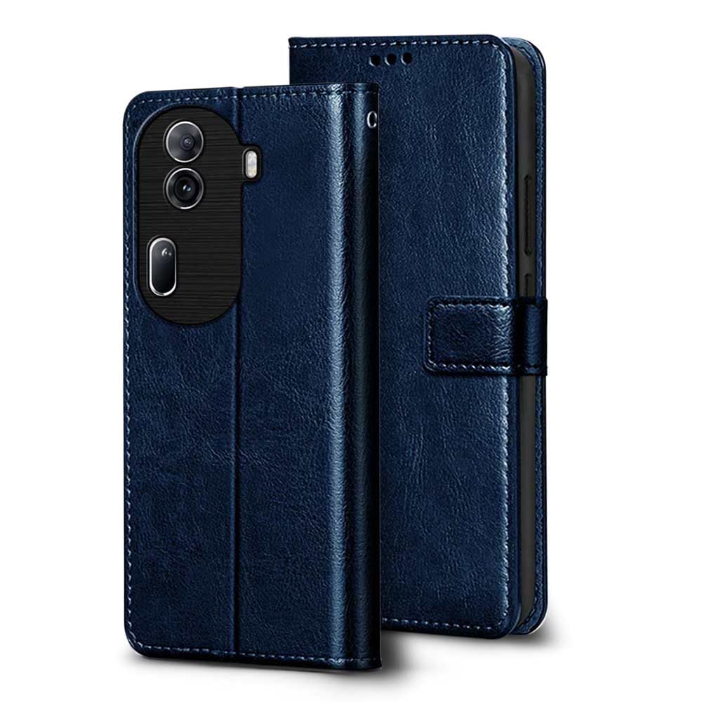 WOW IMAGINE Flip Cover for Oppo Reno 11 Pro 5G (Flexible | Leather Finish | Card Pockets Wallet & Stand | Shock Proof Flip Cover Back Case Cover | Blue) (B0CXPYQVHT) Amazon Price History, Amazon Price Tracker