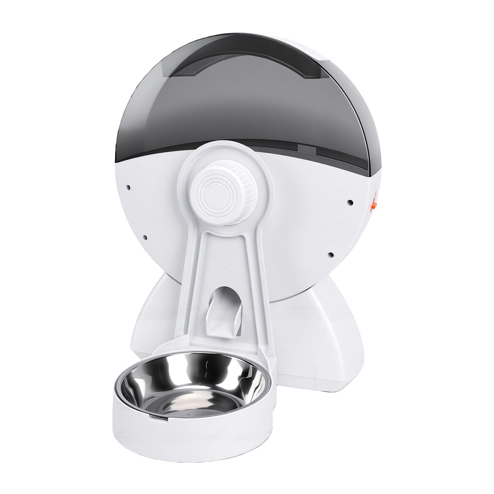 Distributore Automatico per Animali Domestici, Mangiatoia | Compatibile con Alexa, Motore Silenzioso, Doppia Alimentazione e Anti-inceppo