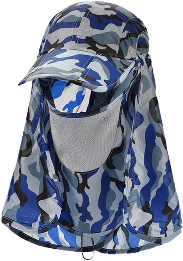 Sun Caps Fishing Hats Neck Face Flap Cover Solar Protection Sunscreen Camouflage Garden Hiking Sports Outdoor Beach Desert