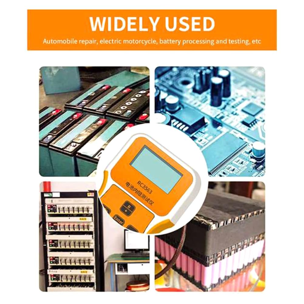 RC3563 18650 tester rezystancji wewnętrznej napięcia akumulatora o wysokiej precyzji trójlitowo-żelazowo-fosforanowy tester baterii