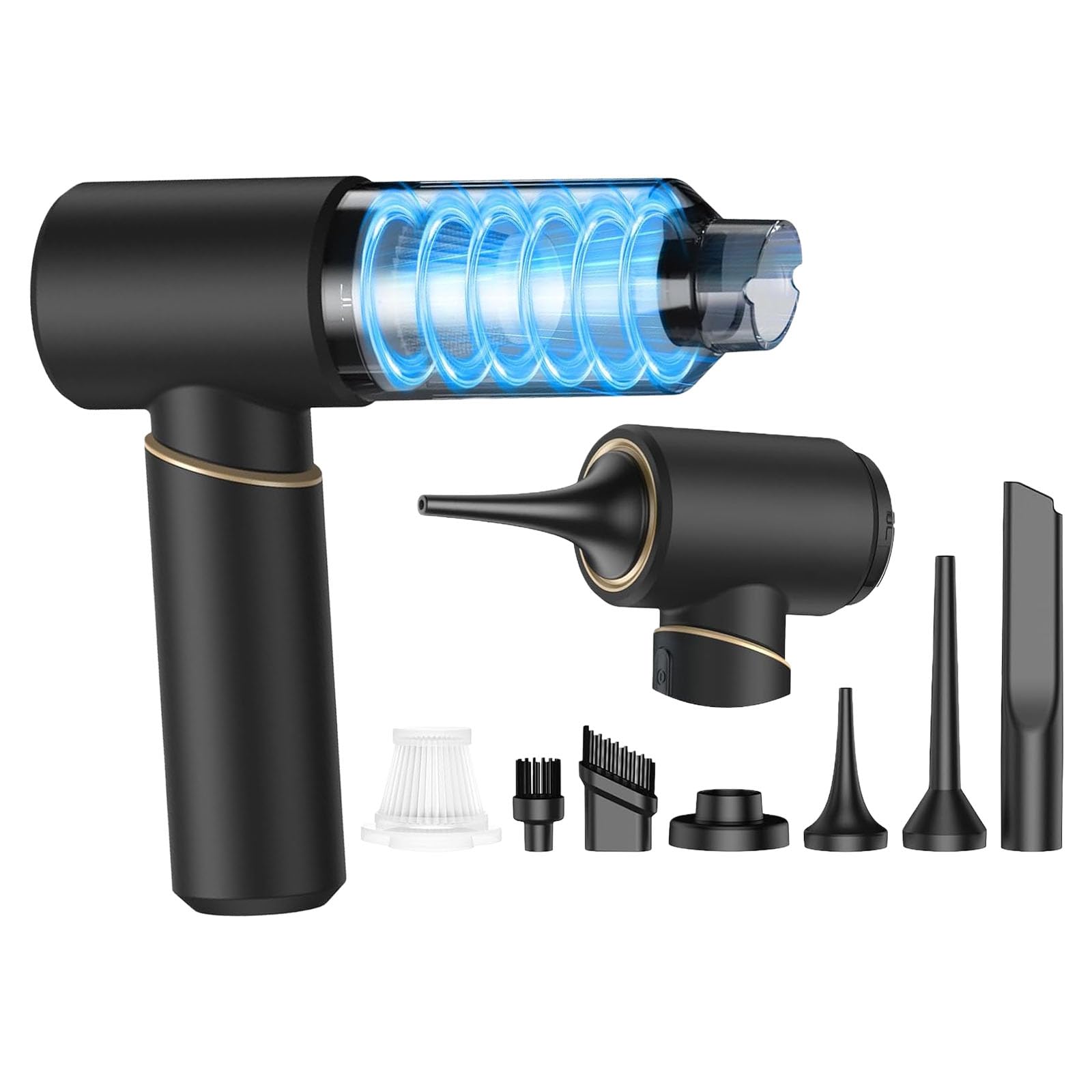 TFAOYS Quiet Handheld Vacuum Cleaners Rechargeable Cleaner Portable Vacuum Texture for Car and Use Portable