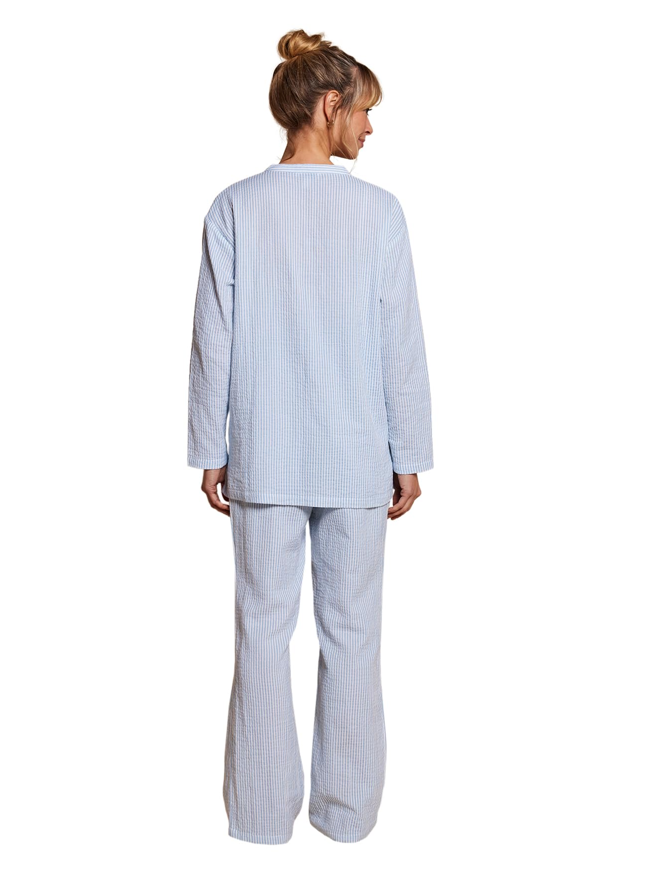 ENVIE DE FRAISE Pyjama Grossesse 2 pièces en Gaze de Coton