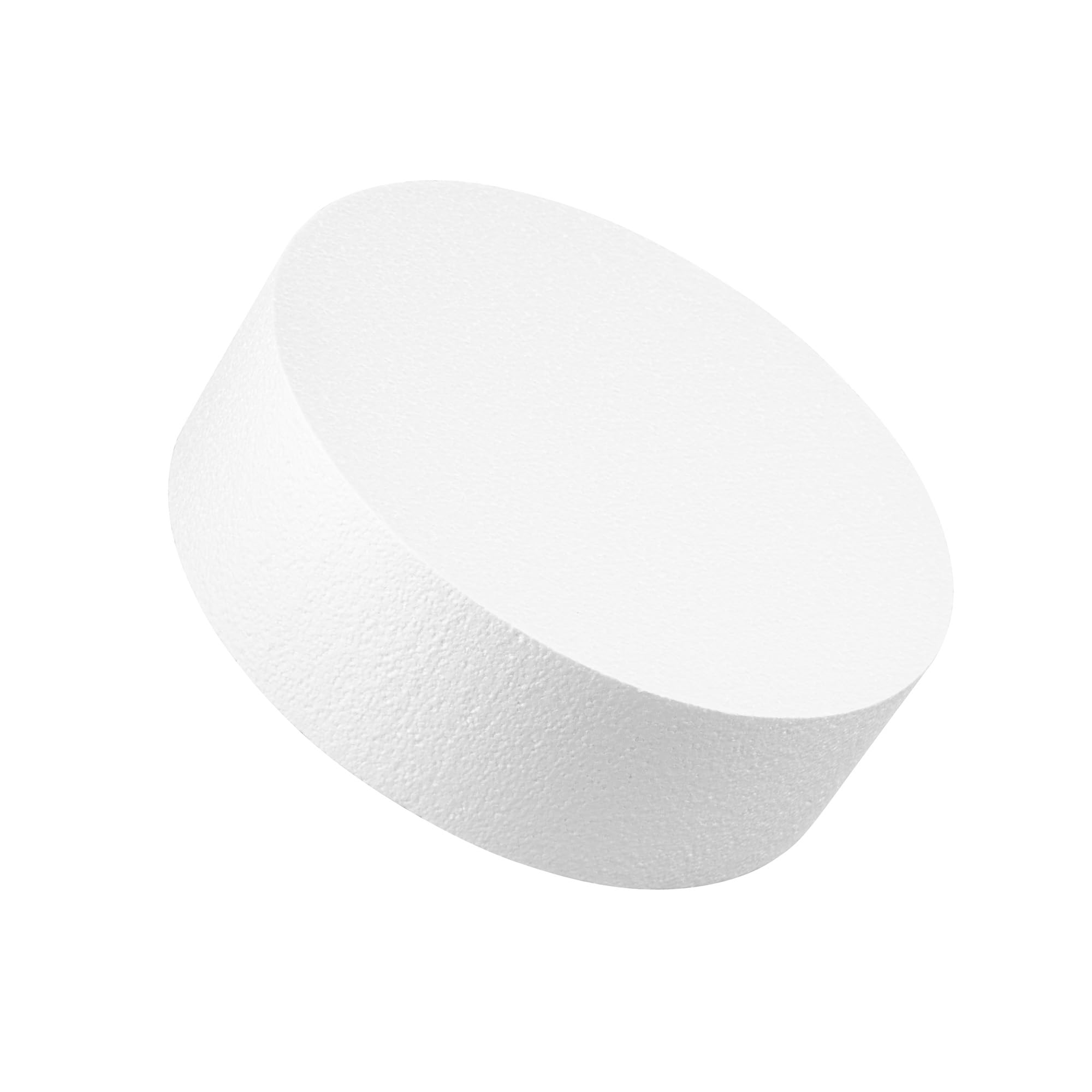 Restaurantware Pastry Tek - Chupete redondo de espuma para tartas de 12 x 4 pulgadas, 24 unidades, reutilizable, ligero, duradero, herramienta de espuma reutilizable de polietileno resistente a la