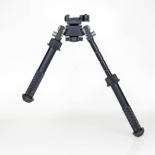 Miniatura 4 de Accu-Shot Atlas Bipod BT10-LW17 V8 con palanca ADM 170-S más parche de bandera de Estados Unidos y paño de limpieza de microfibra Jestik