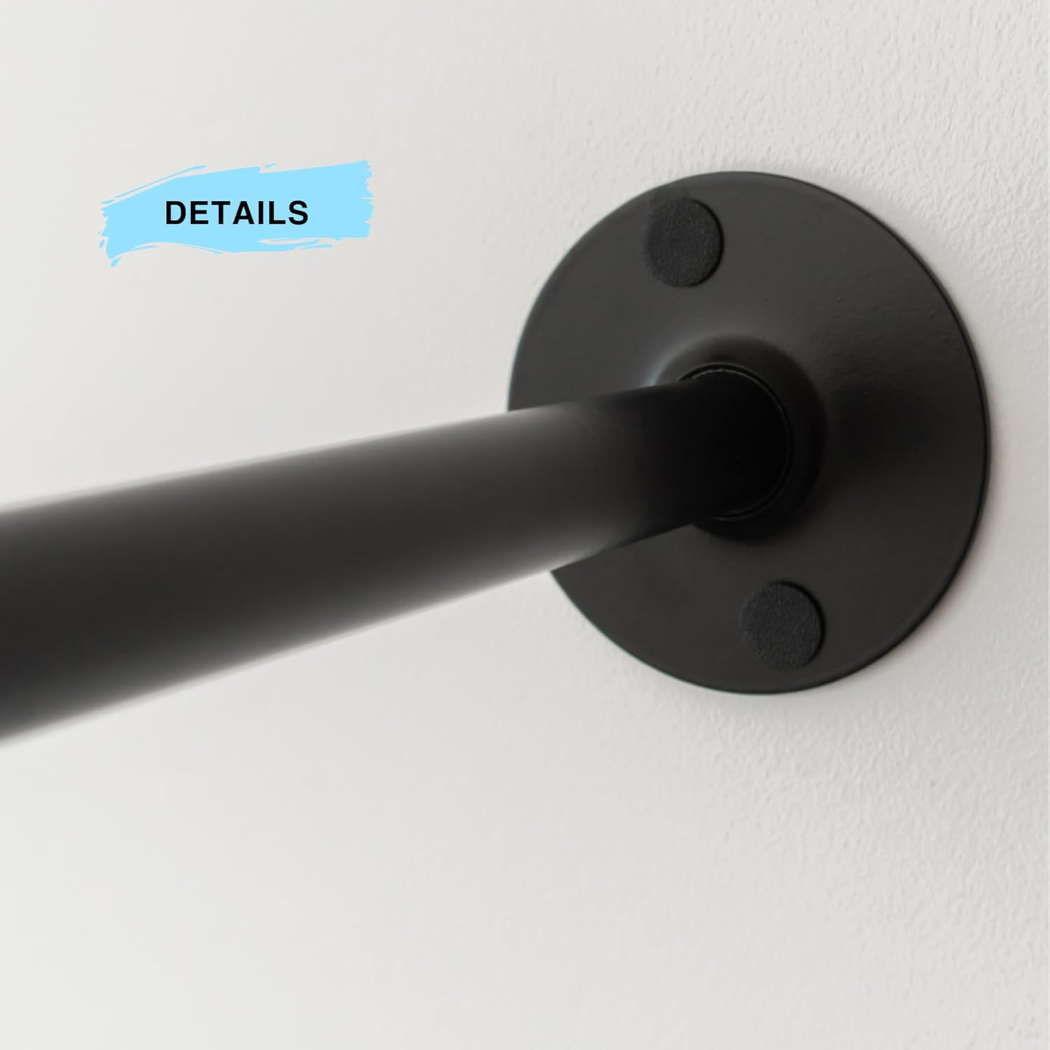 Cat Hammock Wall Shelf, Wall Mounted Furniture for Cat Support up to 33 lb, Black Hammock