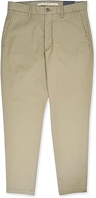 Banana Republic Mens 400028 Lived in Athletic Fit Cotton Chino Pants,