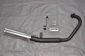 Amazon | 弾丸 GN125H GN125 2F モンスーン マフラー アルミ