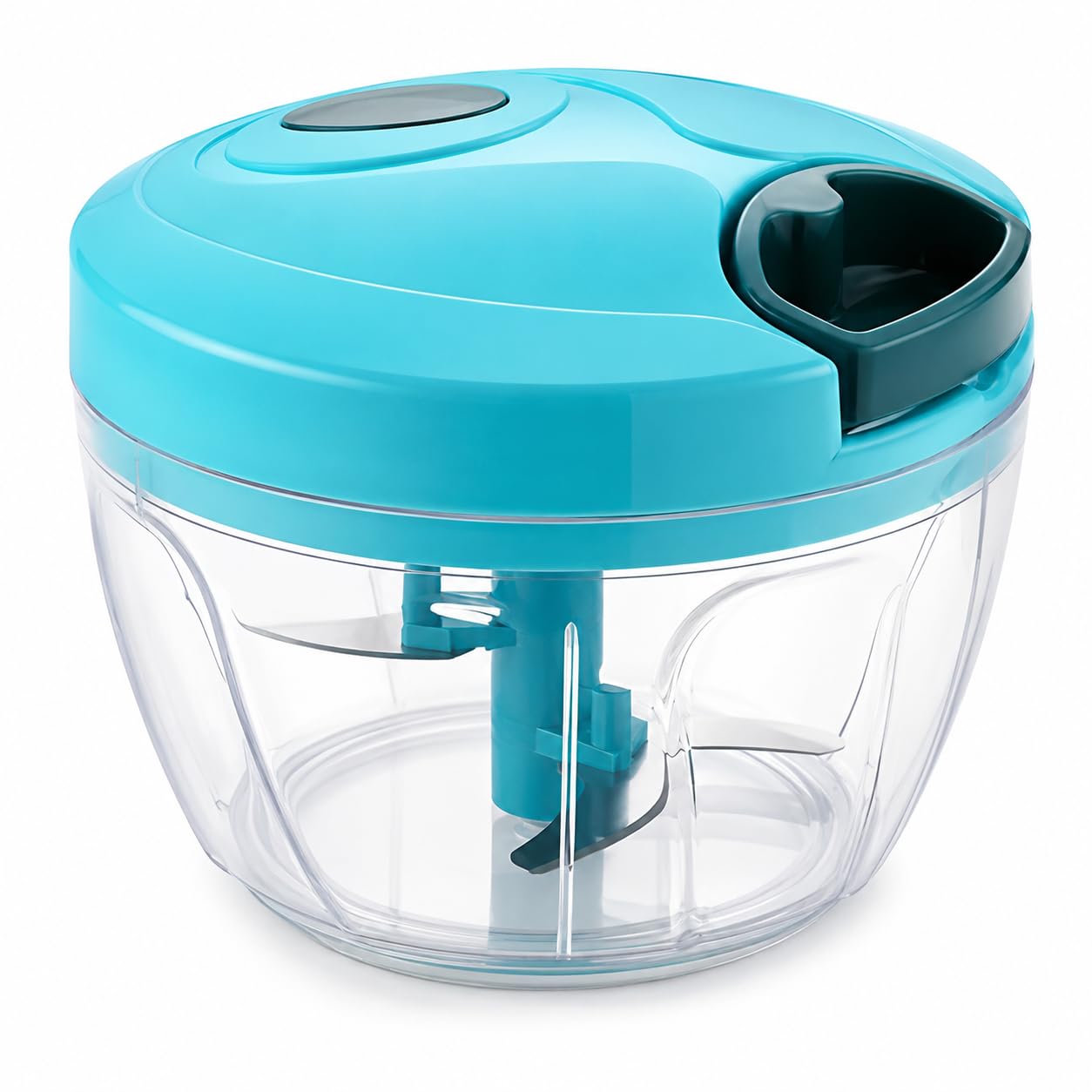 Item Name: Lifemyst egetable Chopper for Kitchen 950 ml, Onion Chopper Manual with Stainless Steel Blades, Vegetable Cutter Machine, Kitchen Viral Chopper, Mint Blue-image-37