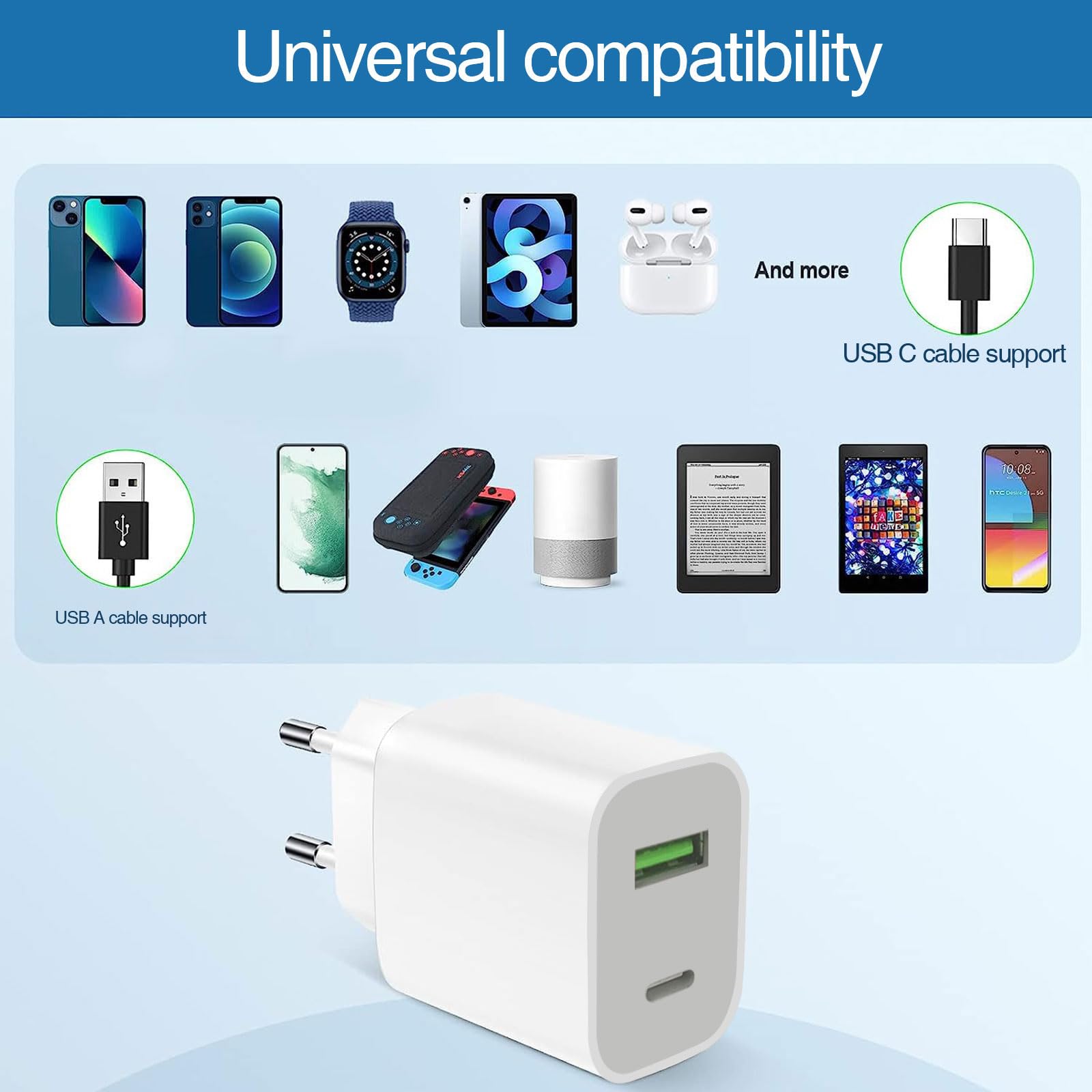 1 x ładowarka USB C 20 W