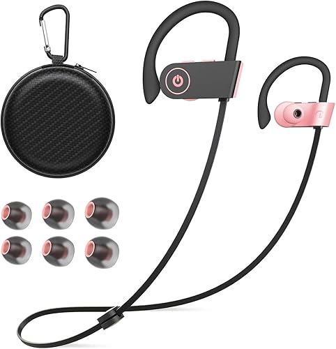 Miniatura 10 de JOYWISE Auriculares Inalámbricos Bluetooth 16H Tiempo de Reproducción Auriculares con Micrófono Estéreo Intrauditivos, IPX7 Impermeables Deportivos