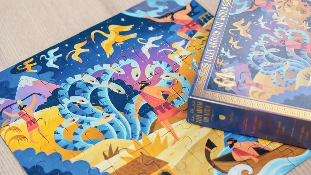 Ravensburger - Children's Puzzle - Tales Around The World - The Twelve labors of Hercules - from 5 Years Old Puzzle - Thick, Strong Cardboard - 12004209