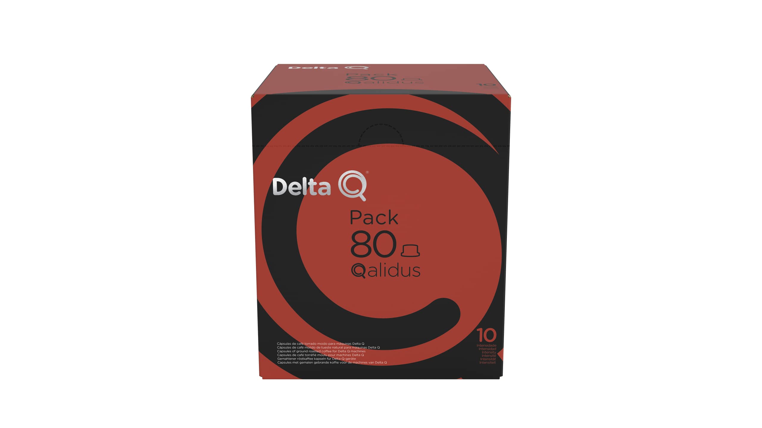 Delta Q Pack XL Qalidus - Café Cápsulas - Intensidad 10-80 Cápsulas & Delta Q Pack XL Qharacter - Café Cápsulas - Intensidad 9-80 Cápsulas