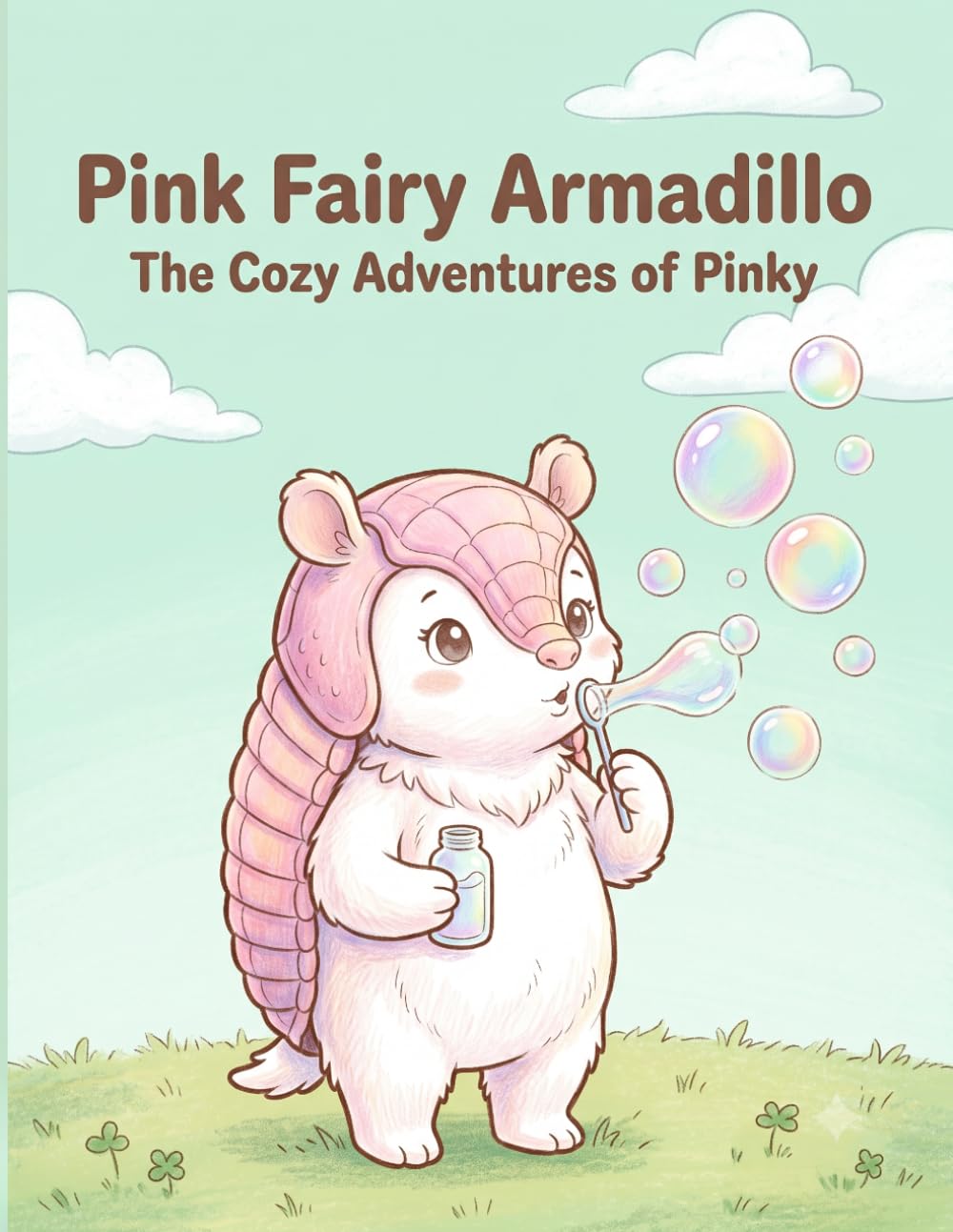 Pink Fairy Armadillo: A Cute Coloring Book of Fantasy, Travel, Jobs, and Everyday Fun (Pinky's Adventures)