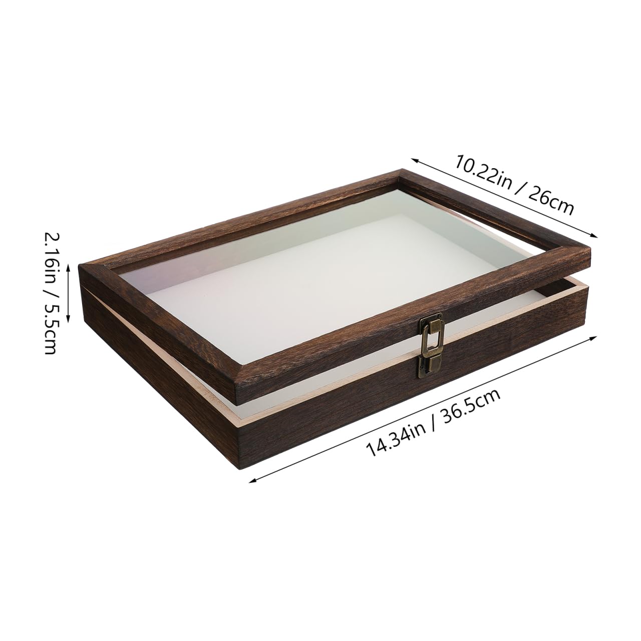 Amazon.co.jp: Lurrose 標本箱 昆虫 標本ケース 木製 桐 36.5cm 大容量