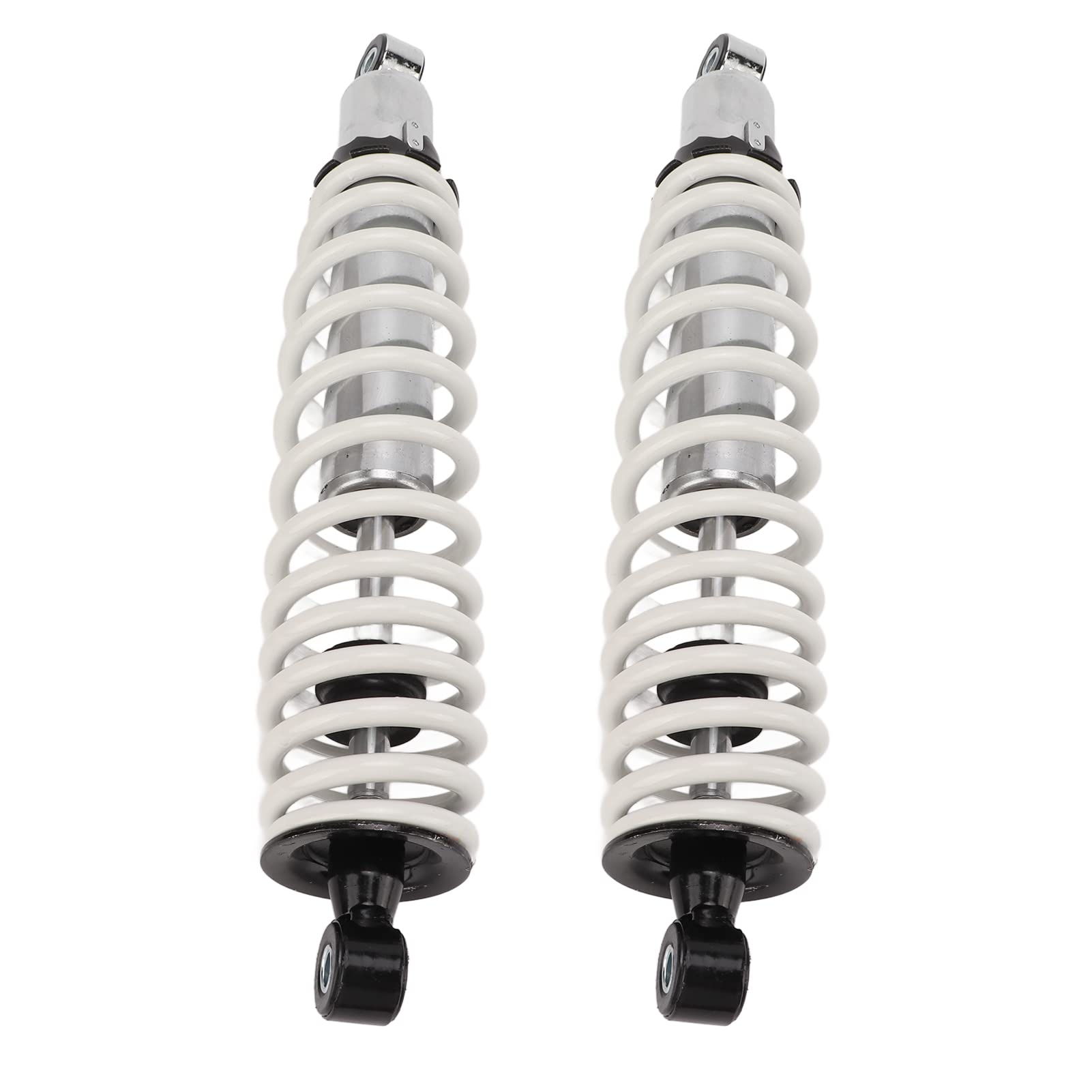 Tbest Amortyzator Zawieszenia Motocykla 380 Mm dla Roweru Gokartowego Atv Stal Stopowa o Wysokiej Twardości 5-sprężyna Zębata 10 Mm Otwór Montażowy Wodoodporny