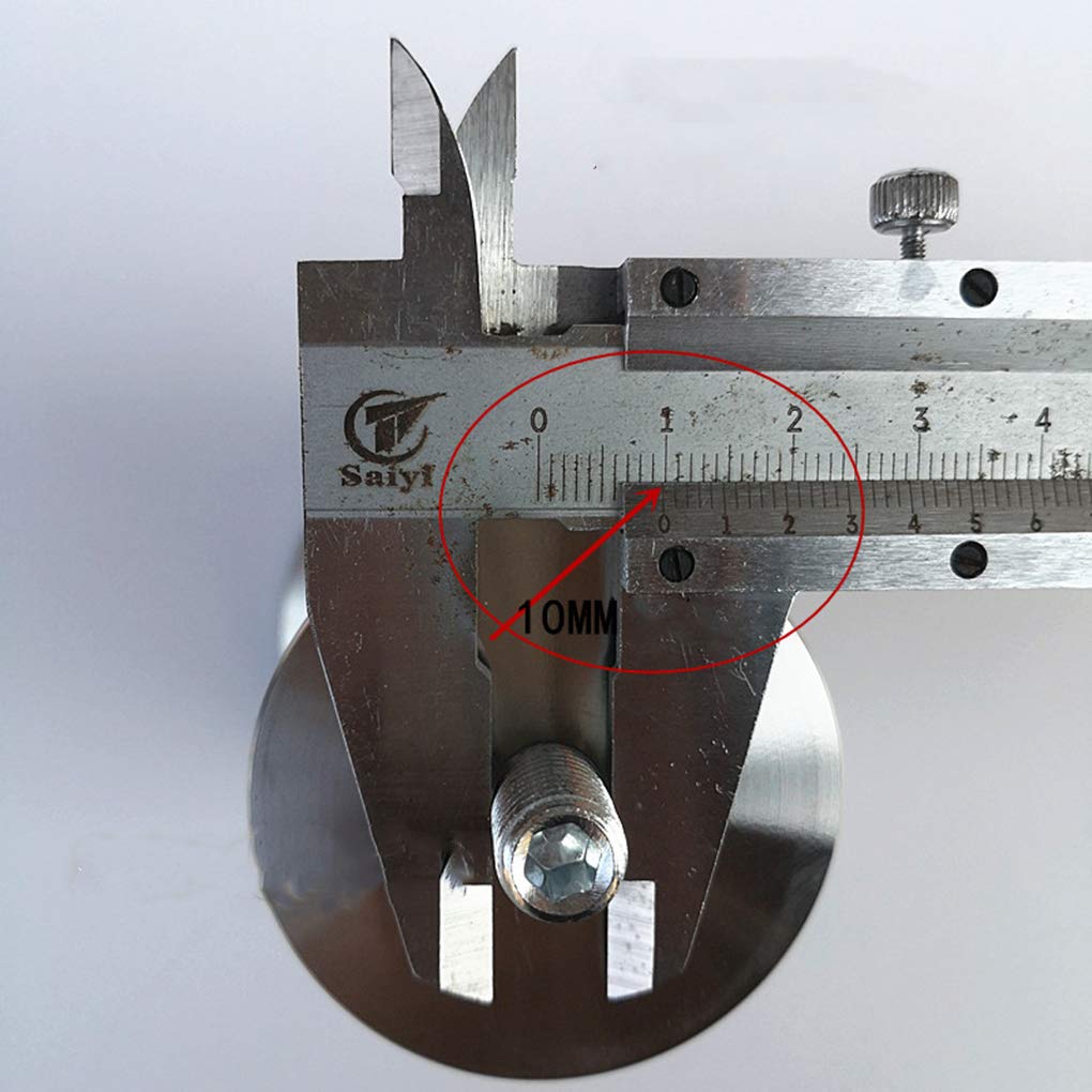 Confezione da 4 gambe per divano in acciaio inox da 60 cm, piedini rotondi resistenti con viti M10 per supporto dell'armadio, ideali per la casa e l'ufficio, finitura in metallo spazzolato