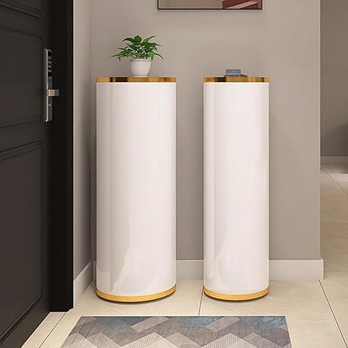 Miniatura 7 de Shelves Shoe Rack Round Shoe Rack Metal 360 Rotating Shoe Cabinet Modern Round Shoe Rack Tower Diam 32cm39 Cm Space Saving Shoe Shelves luxury